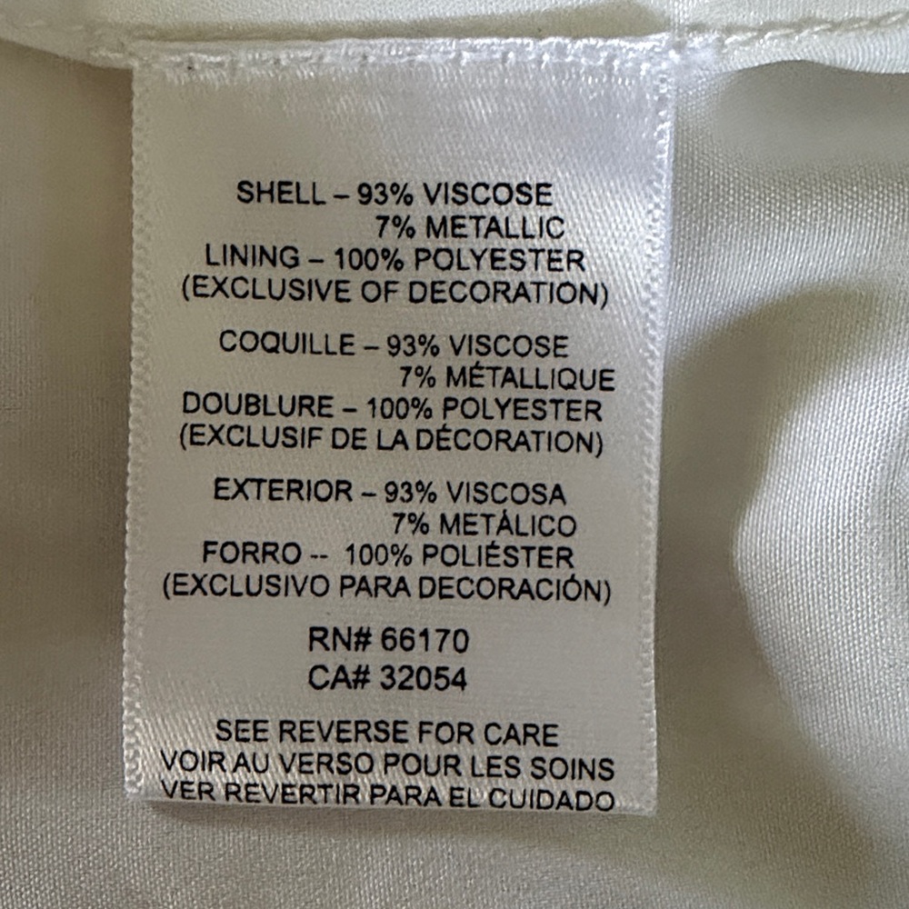 ANTHROPOLOGIE - VERB by Pallavi Singhee Black & White Beaded Maxi Dress S - Picture 8 of 16